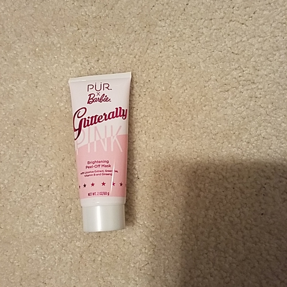 PURxBarbie Gliterally Pink brightening mask
